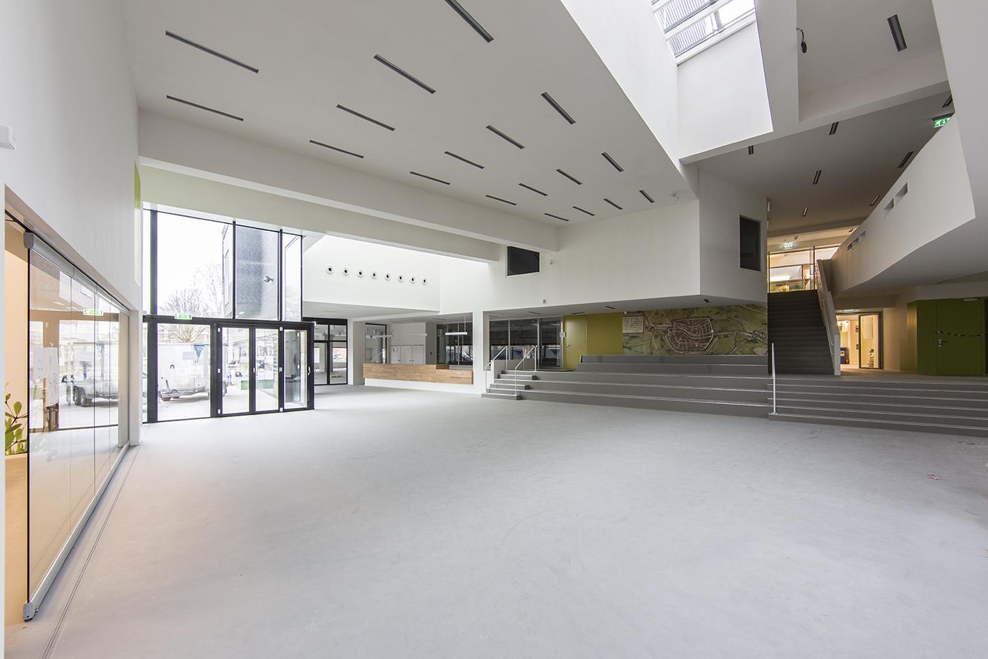 Het Gebouw Brede School-Leiden, The Netherlands